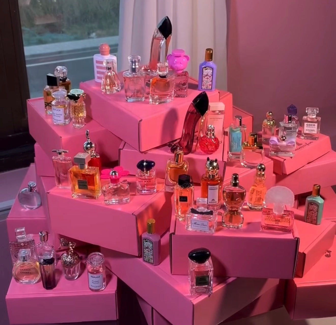 Lote sorpresa de miniproductos de diseño para mujer